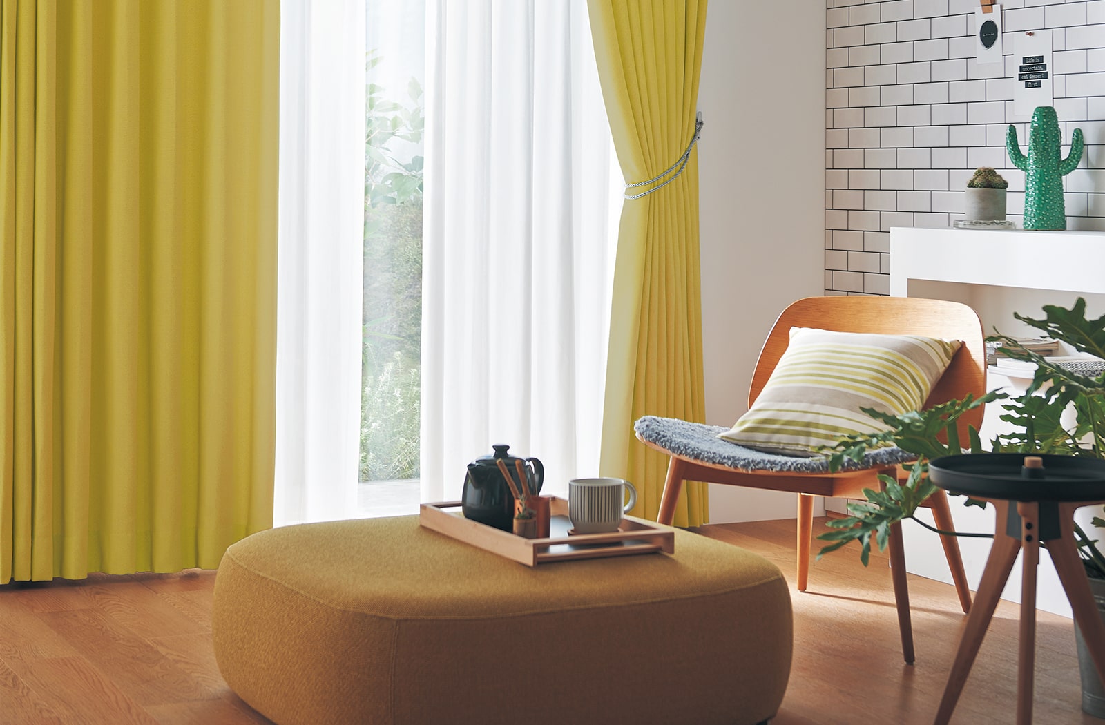 تاثیرات روانی انتخاب رنگ زرد برای پرده های اتاق خواب